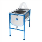 Stanowisko do odsklepiania ramek pszczelich