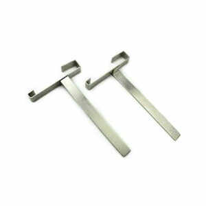 Uchwyty zewnętrze do ramek nierdzewne, komplet 2szt