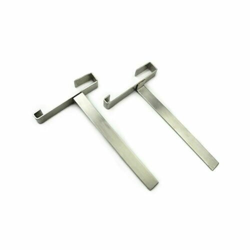 Uchwyty zewnętrze do ramek nierdzewne, komplet 2szt