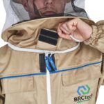 Bluza pszczelarska z kapeluszem, rozpinana wer. STANDARD