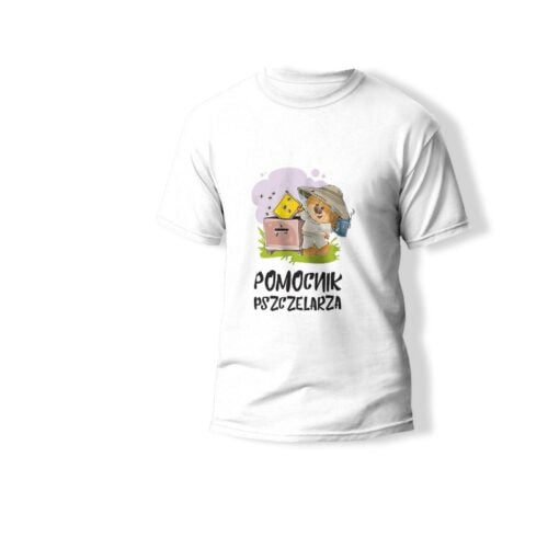 Koszulka dziecięca „Pomocnik pszczelarza”