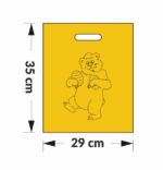 torba foliowa z motywem pszczelarskim / miś