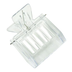 Chwytacz do matek pszczelich – przezroczysty klips