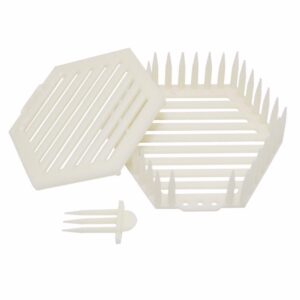 Kołpak na matki plastikowy – hexagon