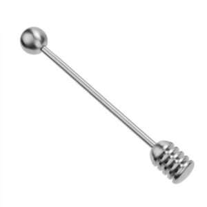 Pałeczka do miodu nierdzewna, stal 304 15,6cm