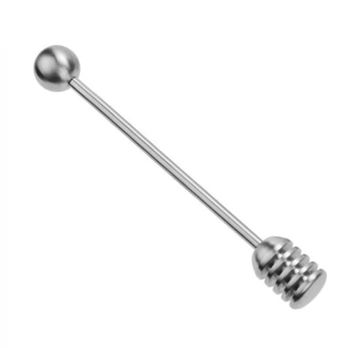 Pałeczka do miodu nierdzewna, stal 304 15,6cm