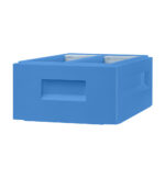 Powałko-podkarmiaczka do ula odkładowego wielkopolskiego 6- ramkowa poliuretanowa kolor