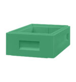 Półkorpus wielkopolski do ula odkładowego 6-ramk. poliuretanowy, kolor