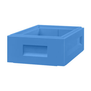 Półkorpus wielkopolski do ula odkładowego 6-ramk. poliuretanowy, kolor