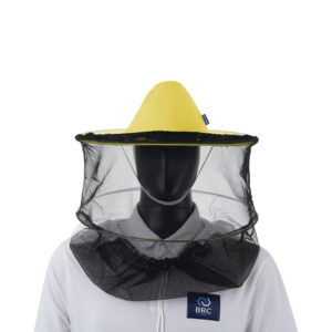 Kapelusz pszczelarski siatka z tyłu, siatka ściągana, w trzech kolorach