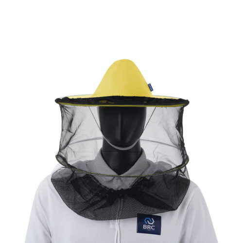 Kapelusz pszczelarski siatka z tyłu, siatka ściągana, w trzech kolorach