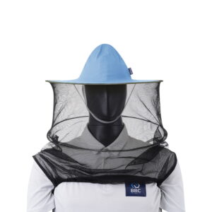 Kapelusz pszczelarski siatka z tyłu, z gumkami pod pachy, w trzech kolorach