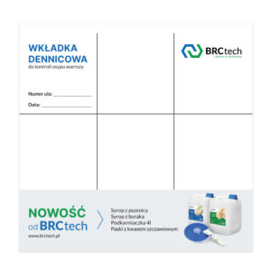 Wkładka dennicowa do kontroli osypu warrozy 30×28