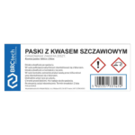 Paski z kwasem szczawiowym i gliceryną 20 szt