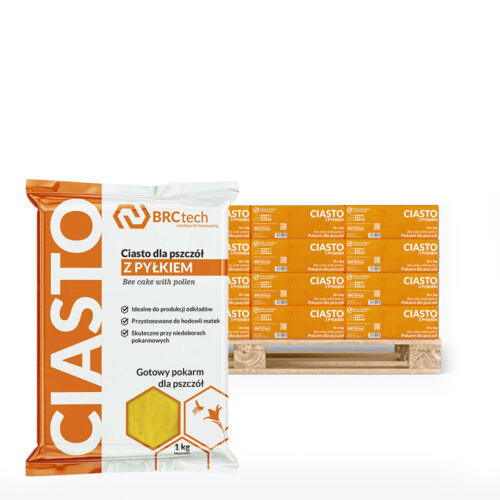 Ciasto dla pszczół z pyłkiem 1 KG x 280 – BRCtech