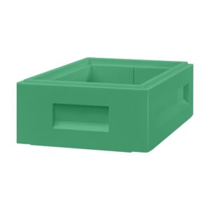 Korpus 1/2 do ula odkładowego Dadant 6- ramkowy poliuretanowy kolor