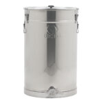 Odstojnik na miód 75L nierdzewny z uchwytami - PREMIUM