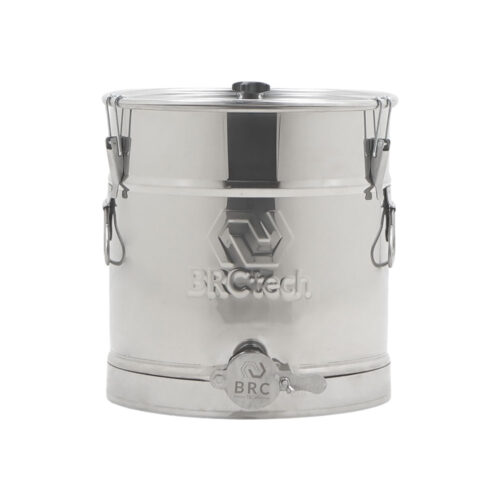 Odstojnik na miód 20L nierdzewny z uchwytami - PREMIUM