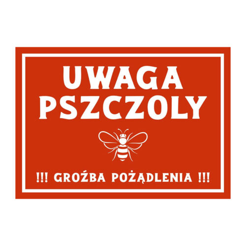 Tablica ostrzegawcza mała, wzór TO04