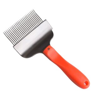 Odsklepiacz kwasoodporny szeroki z rączką plastikową