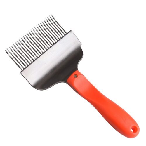 Odsklepiacz kwasoodporny szeroki z rączką plastikową